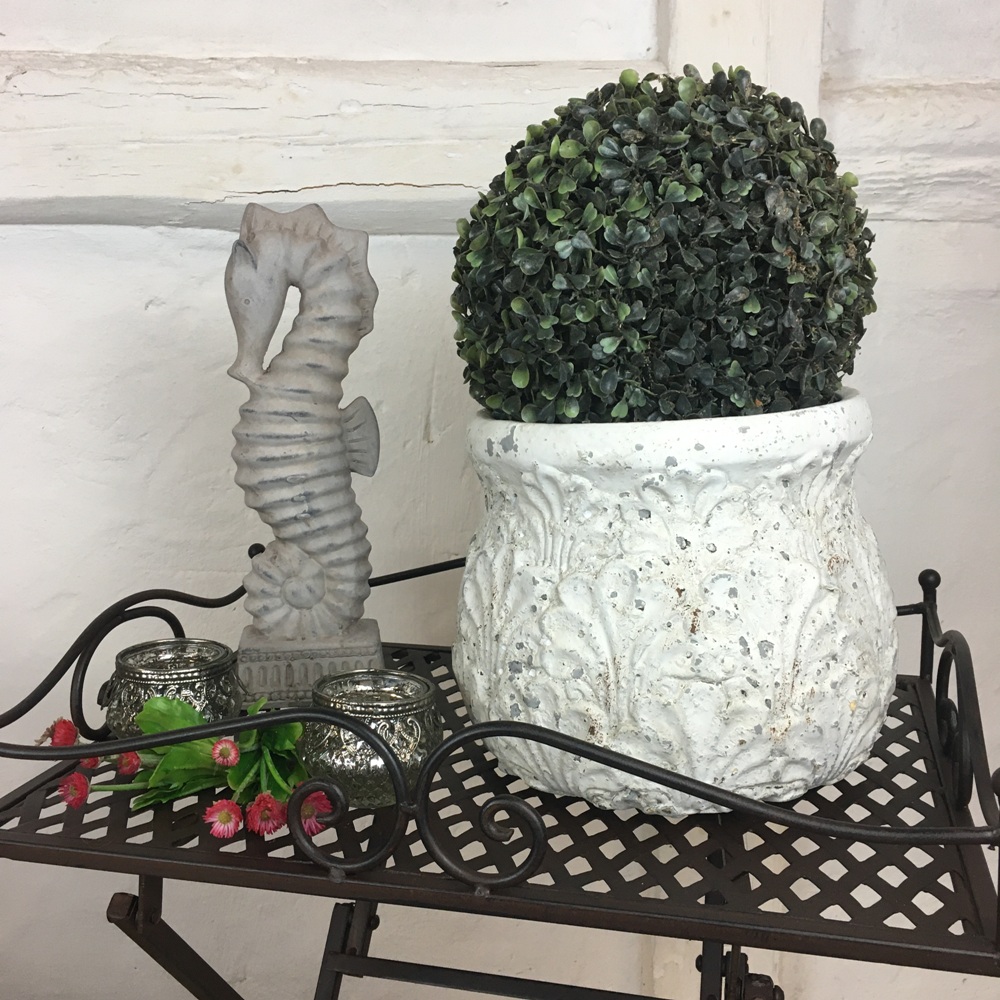 IMG_4469 Übertopf, Blumentopf, Pflanztopf in Antikoptik