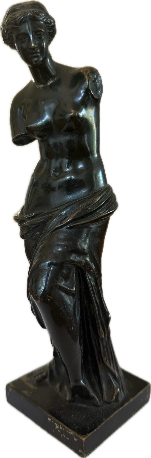 Bronzefigur „Venus von Milo“ – dekorative Skulptur im Grand-Tour-Stil