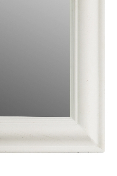 Spiegel Asil I, weiß - 52x62 cm