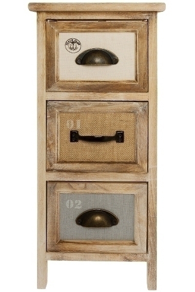 Kommode Ace  3 Schubl.H 58 Naturtöne