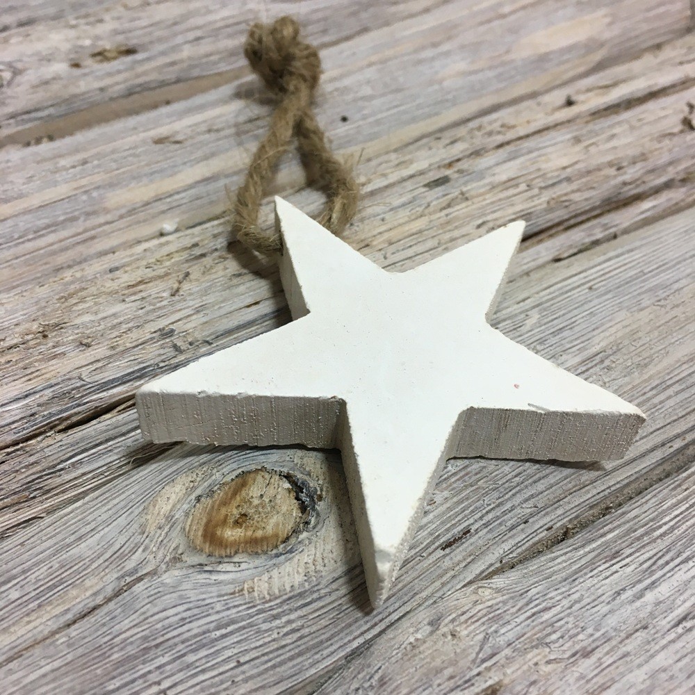 Stern aus Holz zum aufhängen