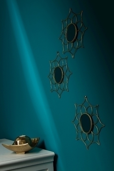 Spiegel, Pauli gold, 3er Set, Spitzen