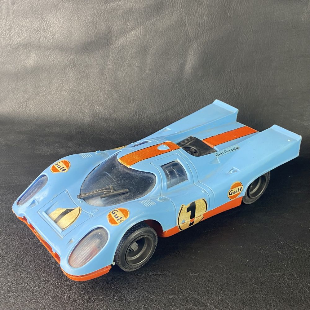 Gulf Porsche 917 / Modellauto / Kunststoff / Pocher Torino / Made in Italy