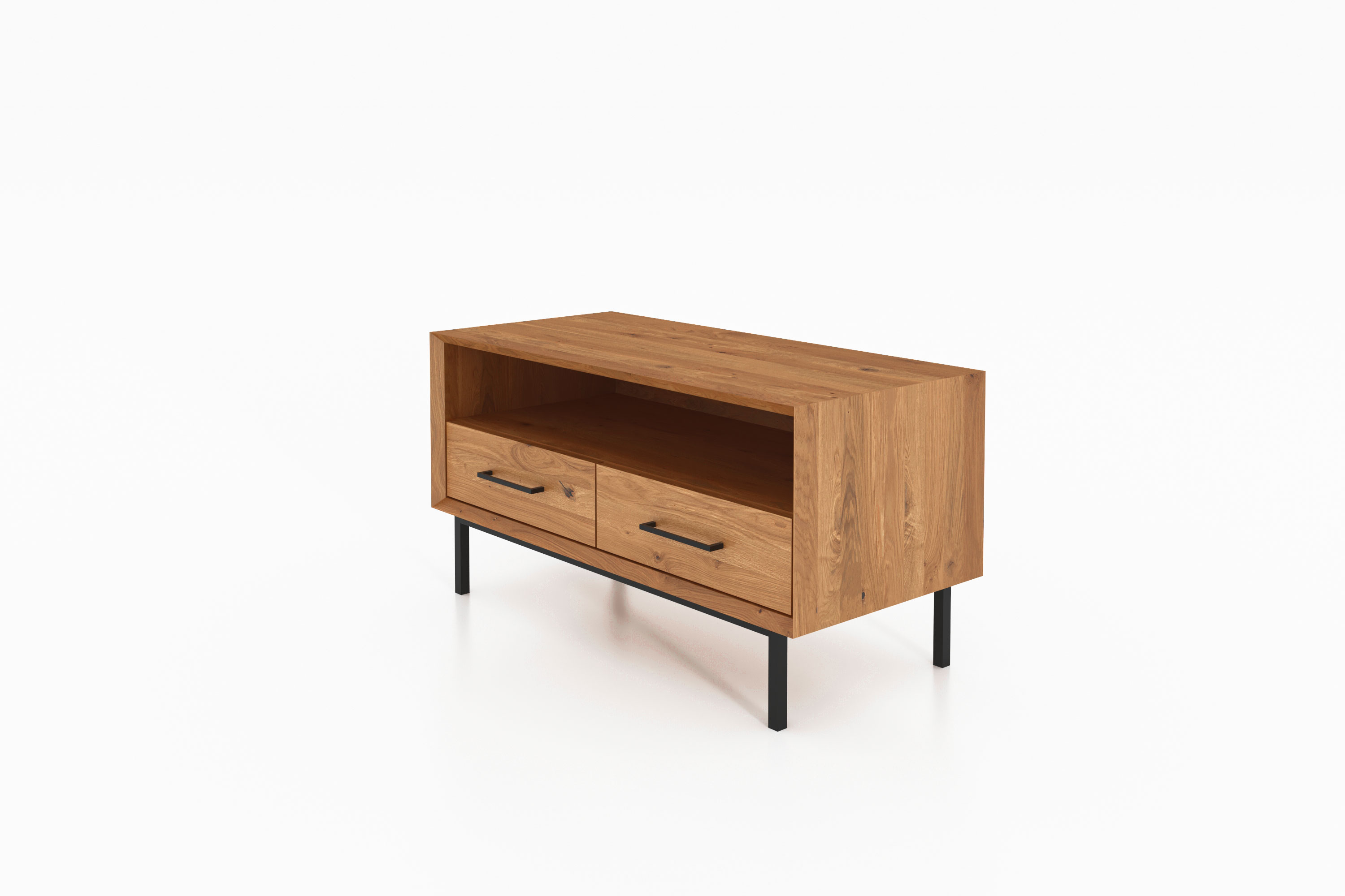 flache Kommode mit Freifach Abies 2709