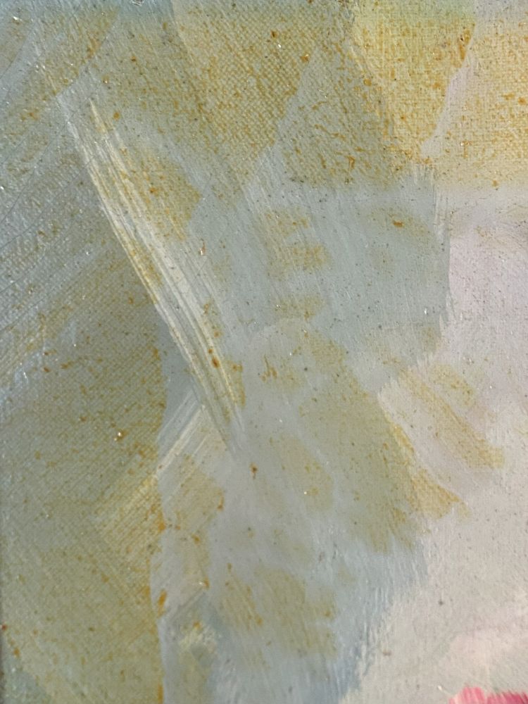 Öl-Gemälde Blumen in Vase / Fr. Drewes Pyrmond ?