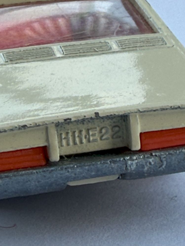 Olds Mobile Toronado HH-Kennzeichen! Vintage Siku Modellauto – Metall, 60er/70er Jahre