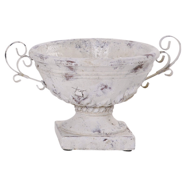 VALEN BOWL – Schale auf Fuß mit Metallgriffen