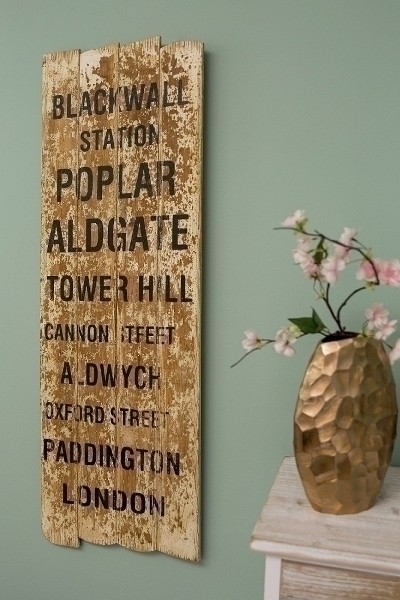 Spruchtafel Blackwall Station