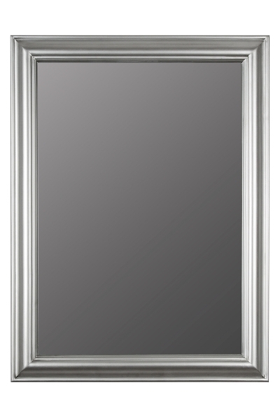 Spiegel Asil II, silber - 62x82 cm