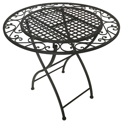 RELLA-Tisch / Gartentisch aus Metall zum klappen