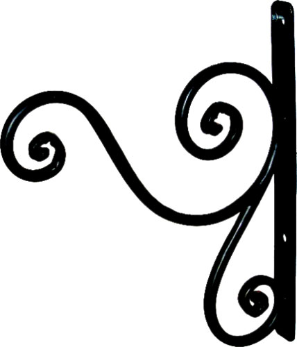 FERREO  – Rustikaler Wandhaken aus Eisen im Dunkelrost-Look