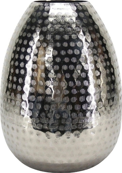 Aluminium Vase gehämmert Kanja, klein