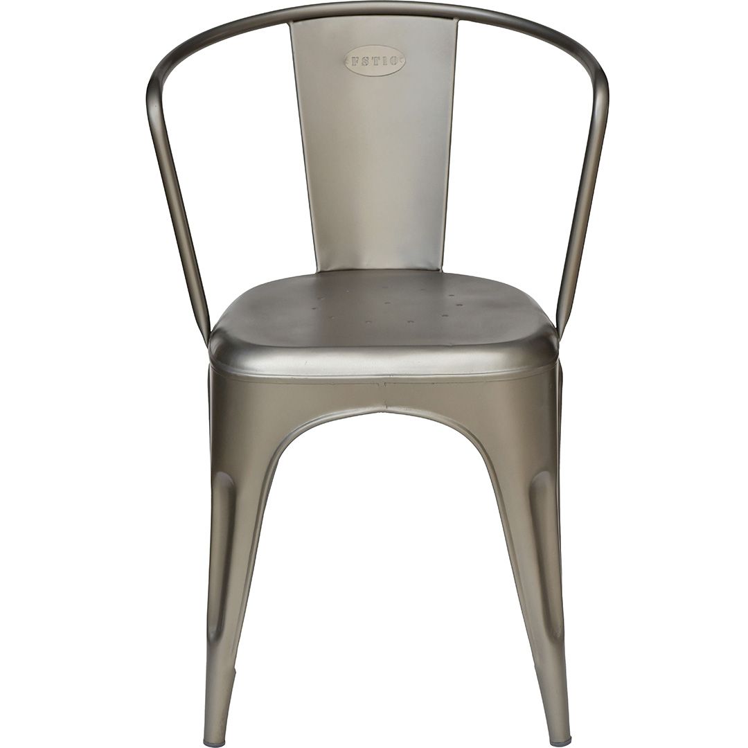 LIVING Stuhl -LIVING Stuhl - Eisen matt  / Industrialstyle von Trademark Living A/S 