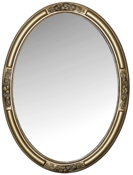 Ovaler Spiegel Beyzawi II, gold
