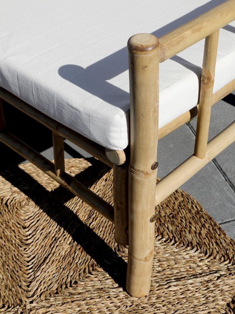Lyon Stuhl in Bambus mit Polsterkissen  von Chic Antique