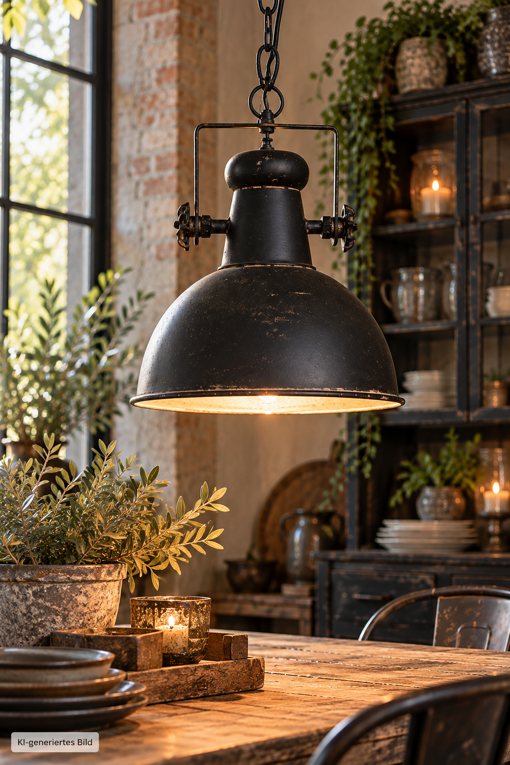 Chic Antique Factory Deckenlampe – Industrial Design mit Vintage-Charakter