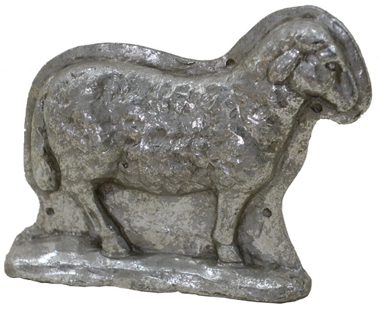 AGNELLO – Osterlamm in Antiksilber