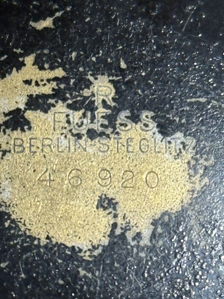 R. Fuess Berlin Marschkompass – Historischer Militärkompass WK2 Vintage